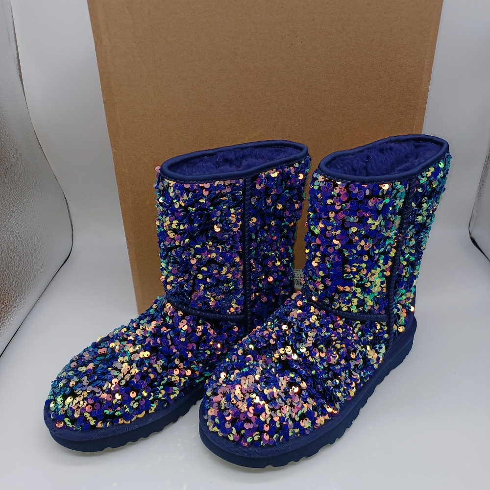 Ugg Sequined Boots New Size 7.